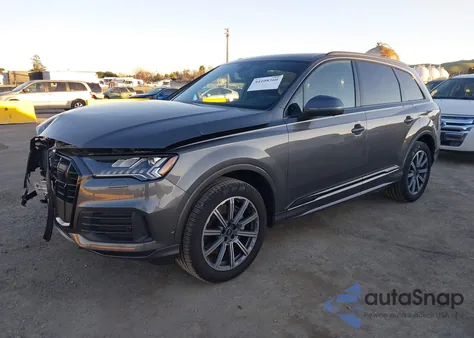2023 Audi Q7 Premium Plus 45 Tfsi Quattro Tiptronic from USA, damaged, VIN WA1LCBF74PD019779